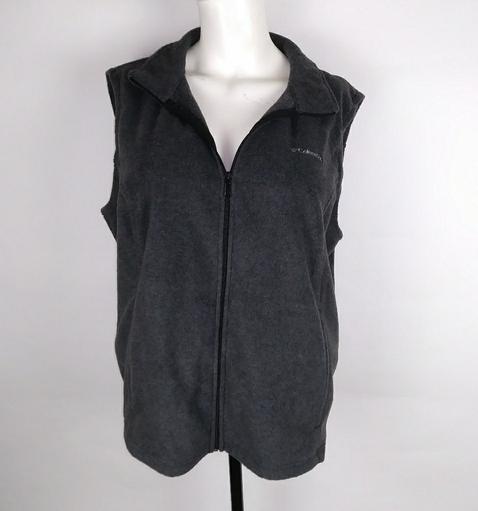 Columbia zip up sweater vest size 2x